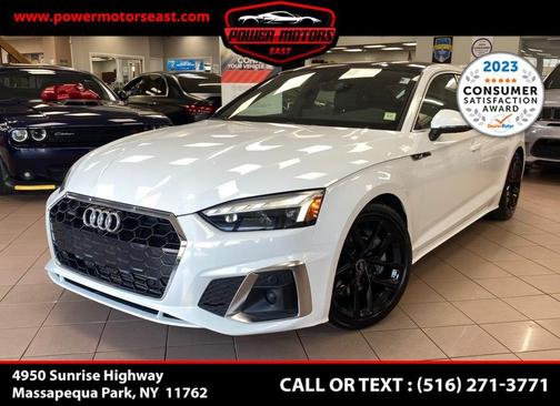 Arkona White 2024 Audi A5 Sportback 45 S Line Premium Plus