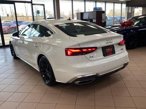 Arkona White 2024 Audi A5 Sportback 45 S Line Premium Plus