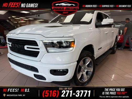 Bright White Clearcoat 2020 RAM 1500 Rebel