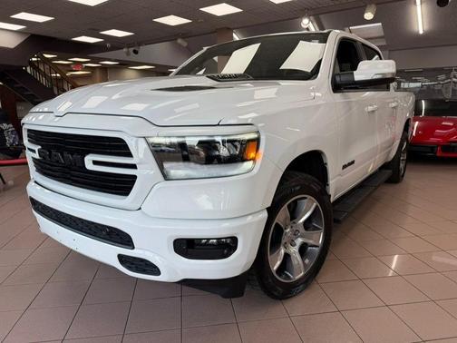 Bright White Clearcoat 2020 RAM 1500 Rebel