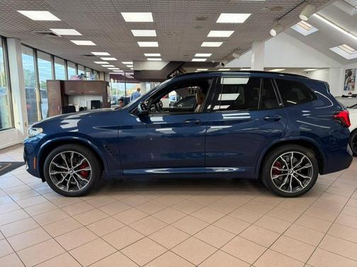 Phytonic Blue Metallic 2022 BMW X3 M40i Sports Activity Vehicle