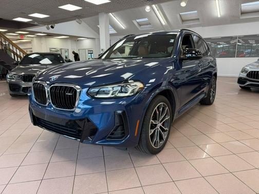 Phytonic Blue Metallic 2022 BMW X3 M40i Sports Activity Vehicle