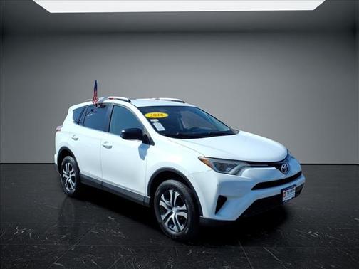 Super White 2016 Toyota RAV4 LE