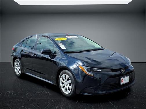 Midnight Black Metallic 2024 Toyota Corolla LE