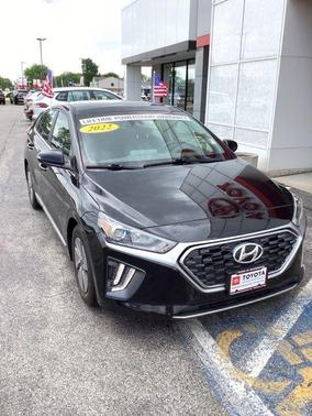 Black Noir Pearl 2022 Hyundai IONIQ Hybrid SE