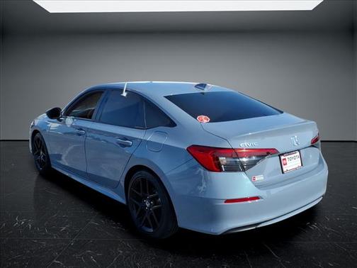 Aegean Blue Metallic 2024 Honda Civic Sport