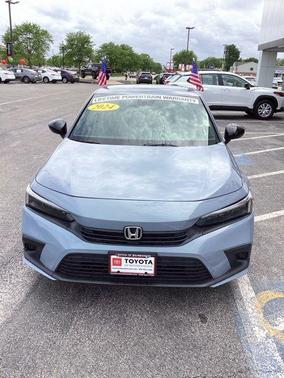 Aegean Blue Metallic 2024 Honda Civic Sport