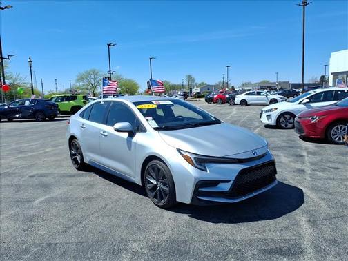 Classic Silver Metallic 2024 Toyota Corolla Hybrid SE