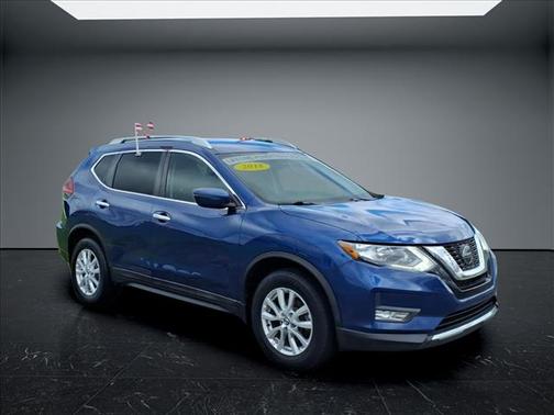 Caspian Blue 2018 Nissan Rogue SV