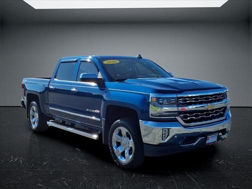Deep Ocean Blue Metallic 2016 Chevrolet Silverado 1500 LTZ