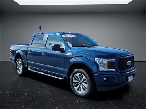 Blue 2018 Ford F-150 XL