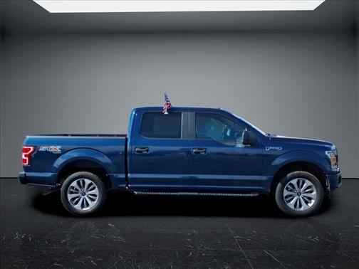 Blue 2018 Ford F-150 XL