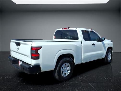 Glacier White 2022 Nissan Frontier S