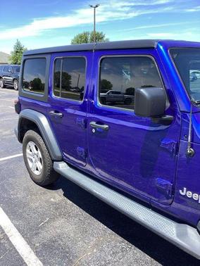 Ocean Blue Metallic Clearcoat 2018 Jeep Wrangler Unlimited Sport
