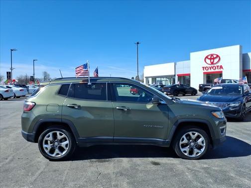 Olive Green Pearlcoat 2021 Jeep Compass Limited