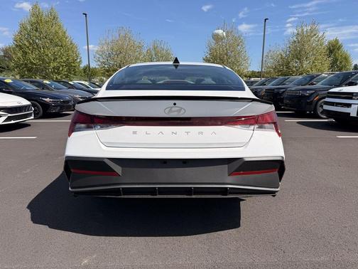 Serenity White 2026 Hyundai ELANTRA Sport