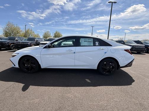 Serenity White 2026 Hyundai ELANTRA Sport
