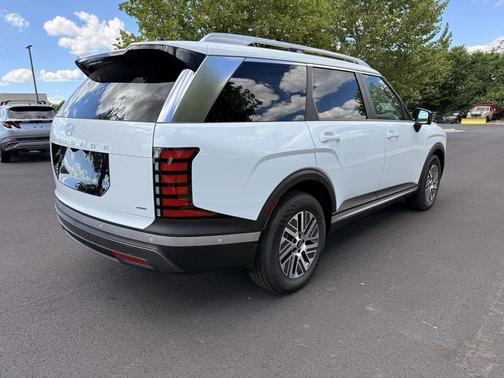 Creamy White Pearl 2026 Hyundai Palisade Hybrid SEL Premium 8P
