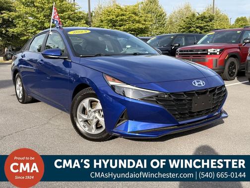 Intense Blue 2023 Hyundai ELANTRA SE
