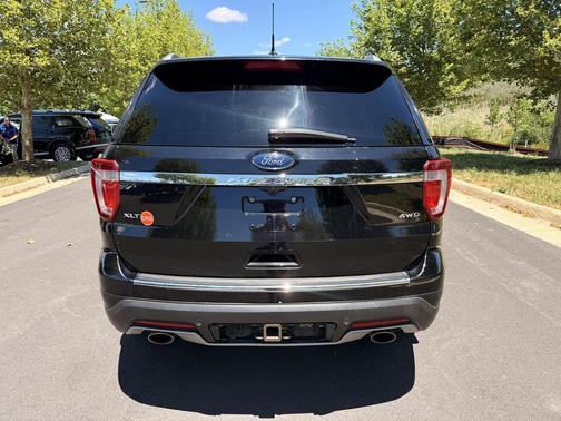 Shadow Black 2018 Ford Explorer XLT