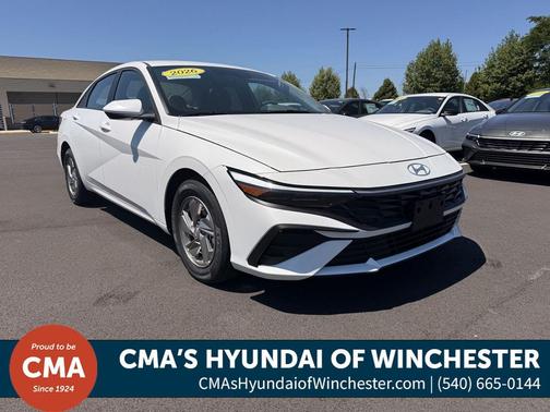 Serenity White 2026 Hyundai ELANTRA SE