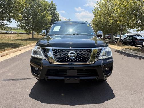 Super Black 2018 Nissan Armada Platinum