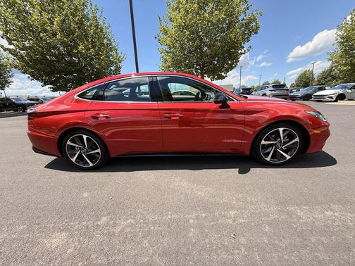 Calypso Red 2021 Hyundai SONATA SEL Plus