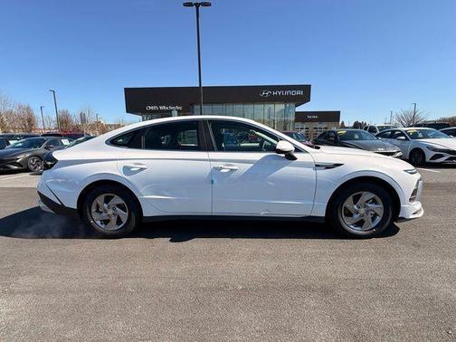 Serenity White 2026 Hyundai SONATA SE