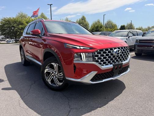 Calypso Red 2022 Hyundai SANTA FE SEL 2.4