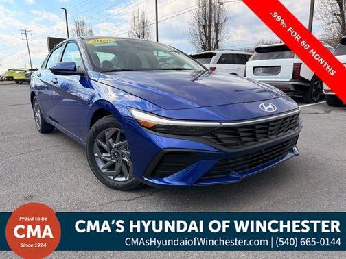 Intense Blue 2026 Hyundai ELANTRA HEV Blue