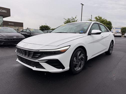 Serenity White 2026 Hyundai ELANTRA Limited