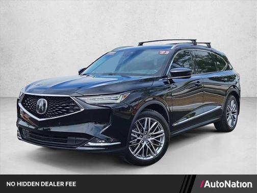 Majestic Black Pearl 2023 Acura MDX Advance Package