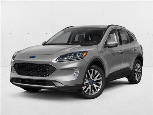 Ingot Silver Metallic 2020 Ford Escape Titanium