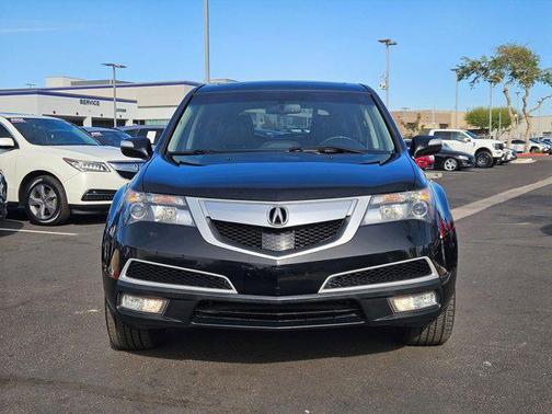 Crystal Black Pearl 2012 Acura MDX 3.7L