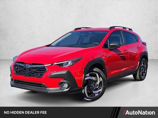 Pure Red 2026 Subaru Crosstrek Hybrid Base
