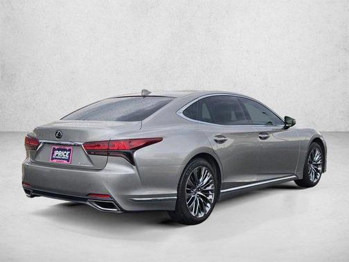 Silver/Gray 2021 Lexus LS 500 Base