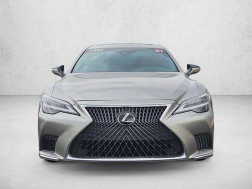 Silver/Gray 2021 Lexus LS 500 Base