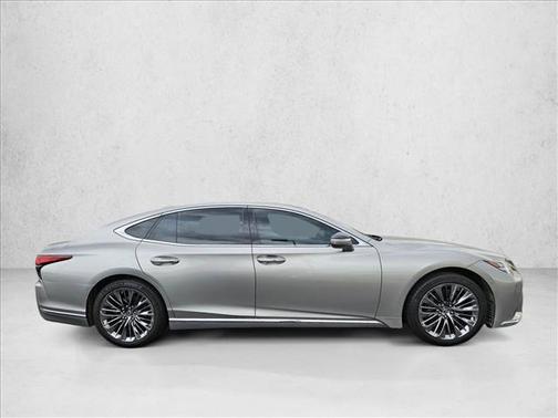 Silver/Gray 2021 Lexus LS 500 Base
