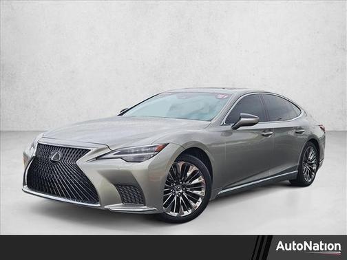 Silver/Gray 2021 Lexus LS 500 Base