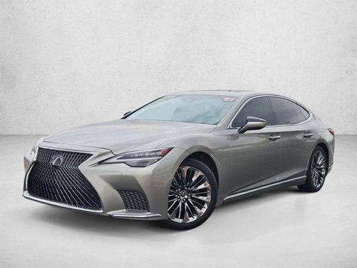 Silver/Gray 2021 Lexus LS 500 Base