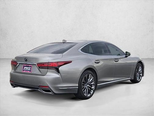Silver/Gray 2021 Lexus LS 500 Base