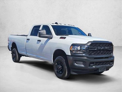 Bright White Clearcoat 2024 RAM 2500 Tradesman Crew Cab 4x4 8' Box