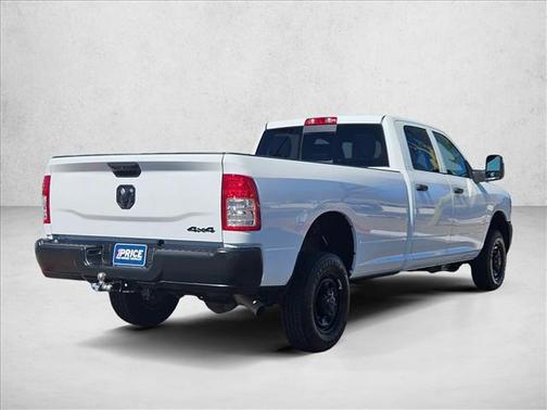 Bright White Clearcoat 2024 RAM 2500 Tradesman Crew Cab 4x4 8' Box