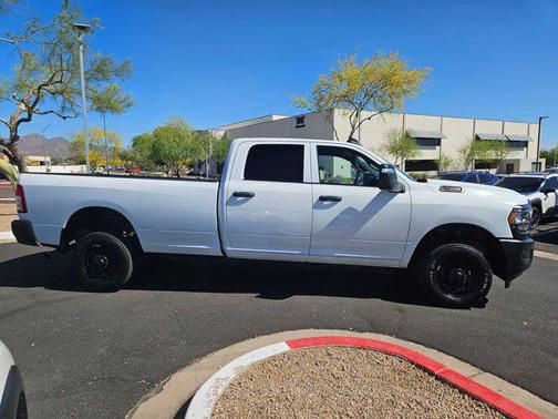 Bright White Clearcoat 2024 RAM 2500 Tradesman Crew Cab 4x4 8' Box