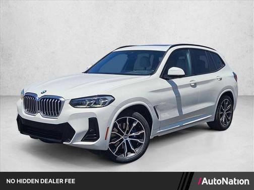 Alpine White 2022 BMW X3 xDrive30i