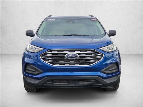 Atlas Blue Metallic 2021 Ford Edge SE