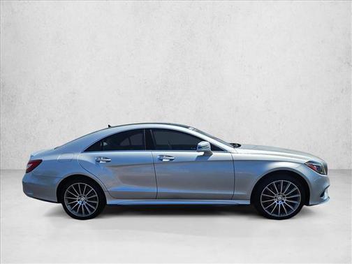 Silver/Gray 2015 Mercedes-Benz CLS-Class CLS 550