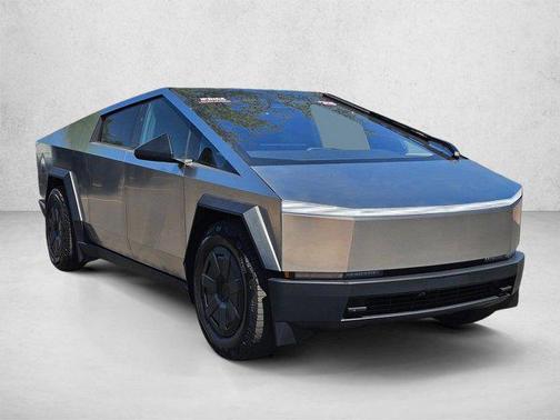 Silver/Gray 2025 Tesla Cybertruck Cyberbeast