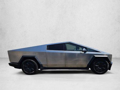 Silver/Gray 2025 Tesla Cybertruck Cyberbeast