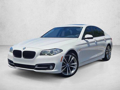 White 2016 BMW 528 528i